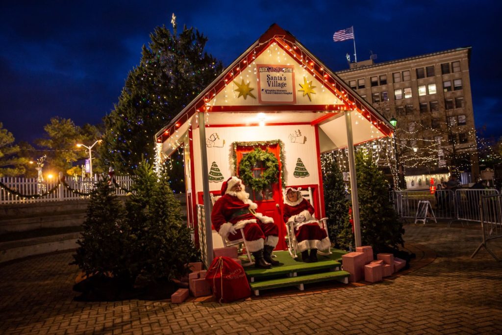 AlexWinterFête in Downtown Alexandria